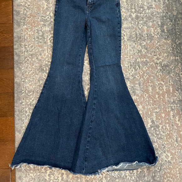 Denim - Free people bell bottom jeans